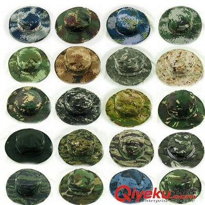 叢林迷彩，戶外風尚 武漢雙龍服裝輔料經營部專業提供多功能迷彩漁夫帽